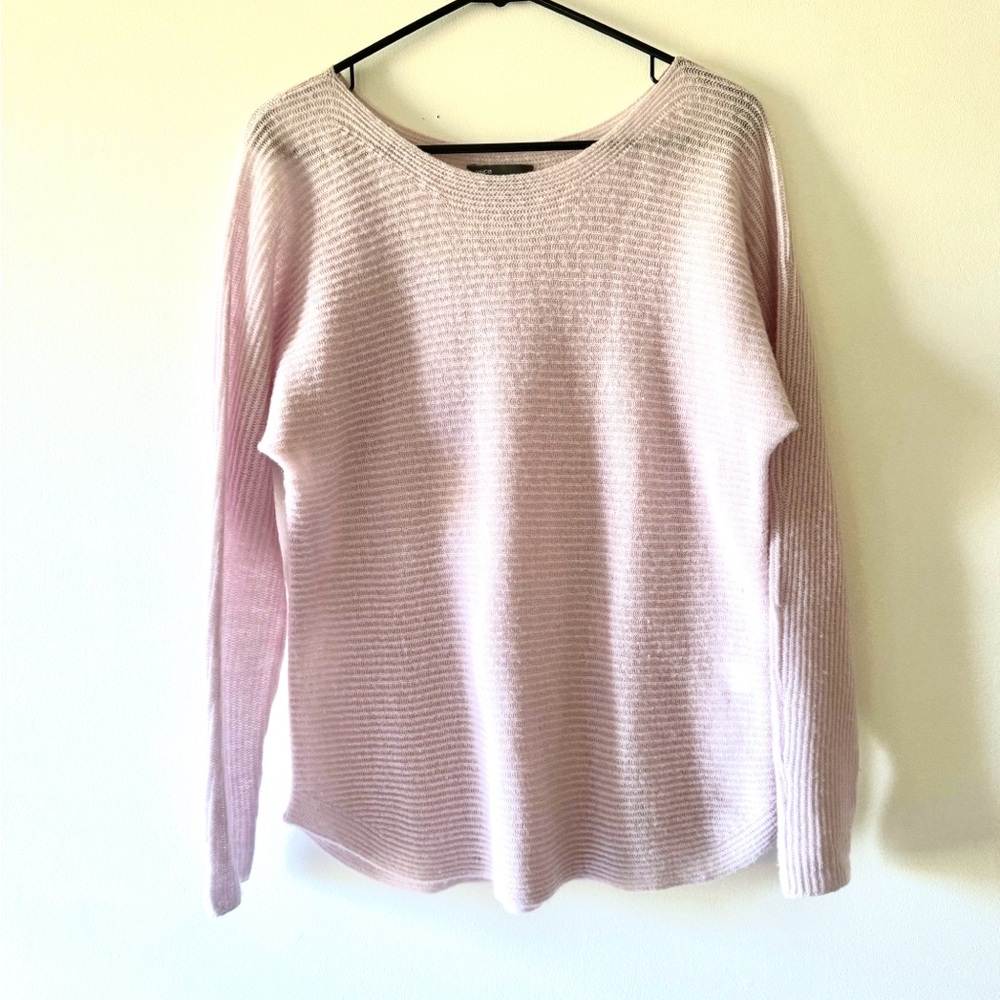 VINCE - 100% Cashmere Sweater - Size Medium - Light Lilac / Pink